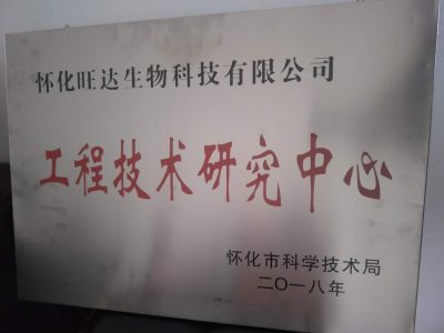 热烈祝贺博鱼在线荣获“怀化市工程技术研究中心”称号